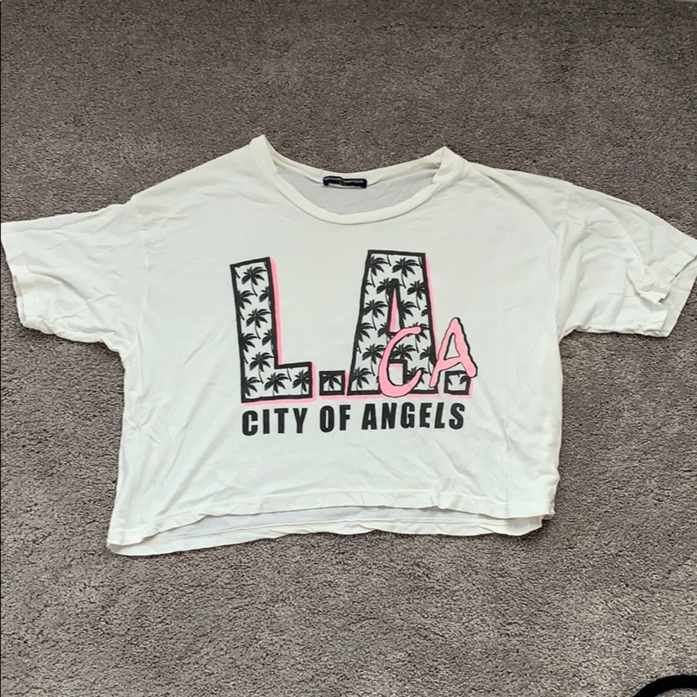 Brandy Melville LA Cropped Top